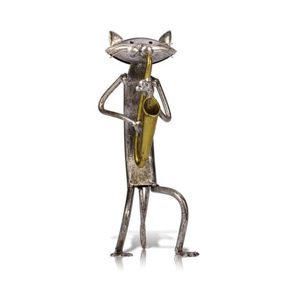 Adorable Kitty Musical Figurine Decor