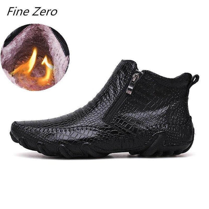 Cozy Synthetic Fur Lined Winter Boots