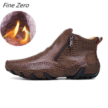 Cozy Synthetic Fur Lined Winter Boots