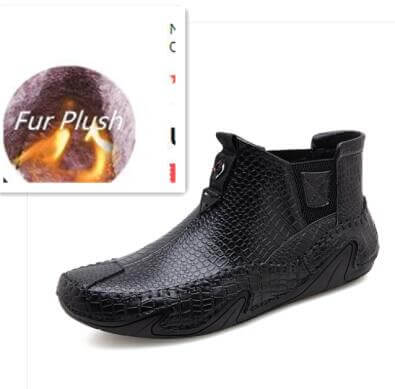 Cozy Synthetic Fur Lined Winter Boots