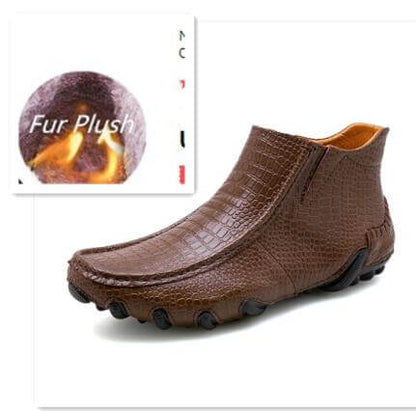 Cozy Synthetic Fur Lined Winter Boots