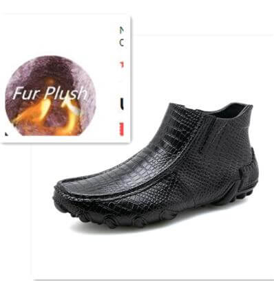 Cozy Synthetic Fur Lined Winter Boots