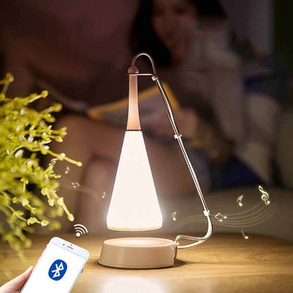 Portable LED Bluetooth Speaker Desk Light - Luxicro