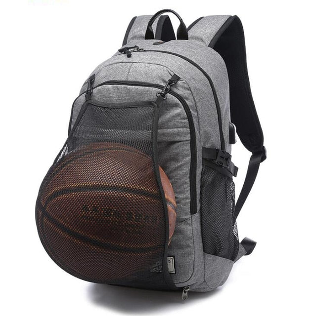 Athletic Gym Duffel Backpack Bag - Luxicro