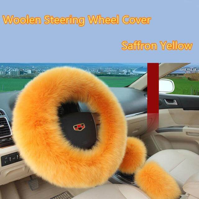 Soft Universal Fit Steering Wheel Cover
