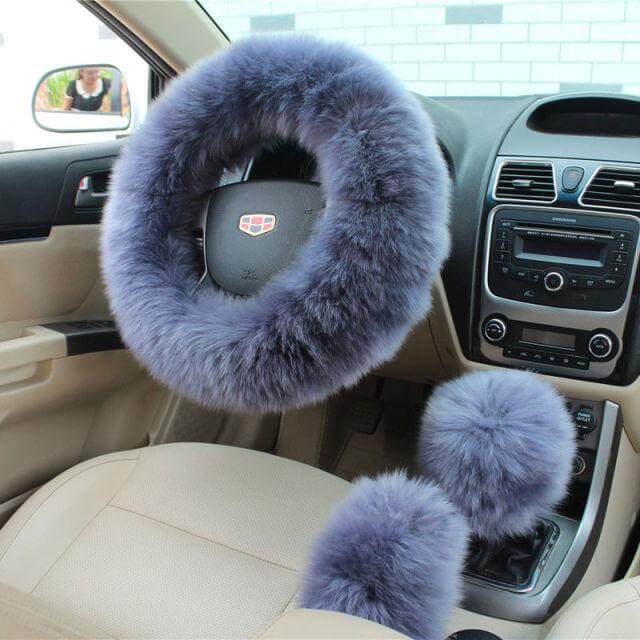 Soft Universal Fit Steering Wheel Cover