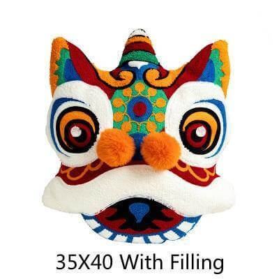 Oriental Dragon Pattern Pillow Covers
