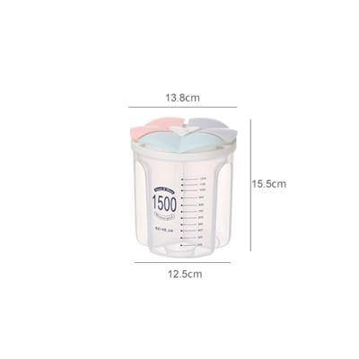 Transparent Glass Storage Mason Jar