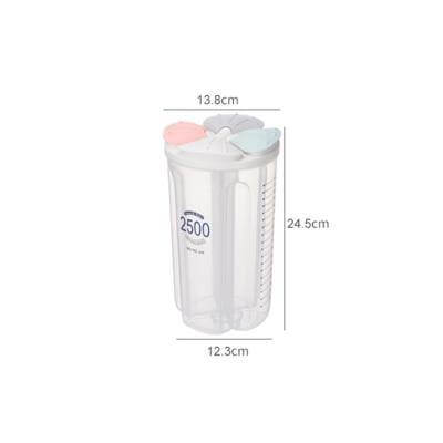 Transparent Glass Storage Mason Jar