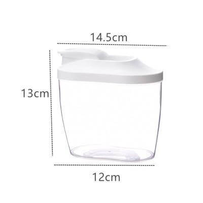 Transparent Glass Storage Mason Jar