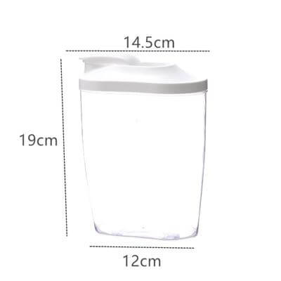Transparent Glass Storage Mason Jar