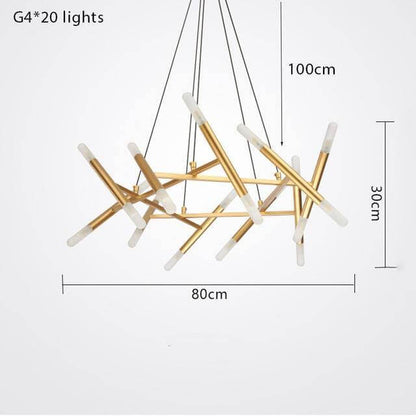 Classic Wood Pendant Ceiling Light