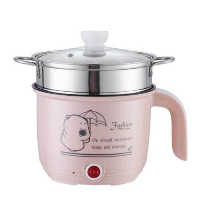 Mini 2-in-1 Electric Hot Pot Rice Cooker