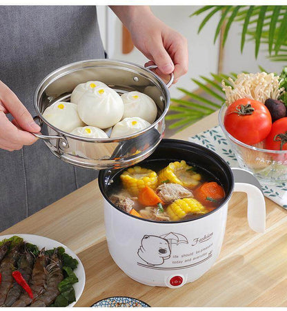Mini 2-in-1 Electric Hot Pot Rice Cooker - Luxicro