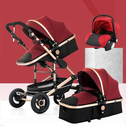 Portable 3 in 1 Collapsible Baby Stroller