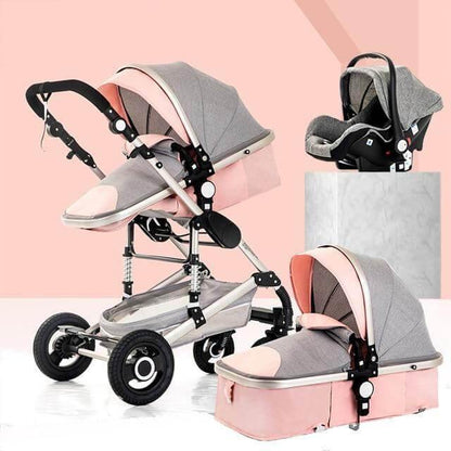 Portable 3 in 1 Collapsible Baby Stroller