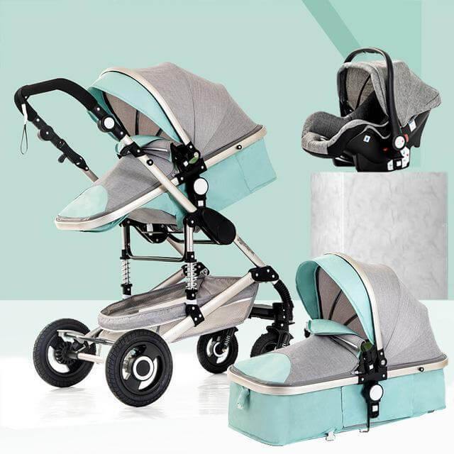 Portable 3 in 1 Collapsible Baby Stroller