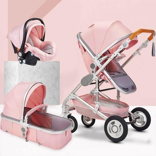 Portable 3 in 1 Collapsible Baby Stroller