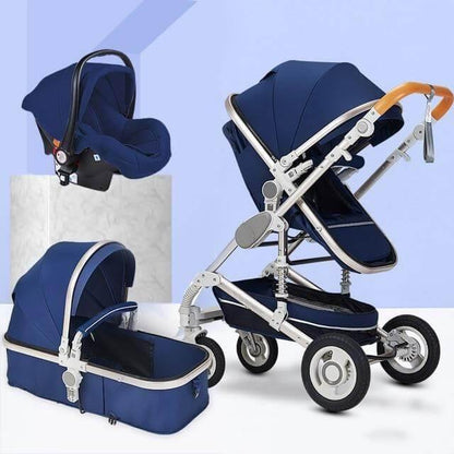 Portable 3 in 1 Collapsible Baby Stroller