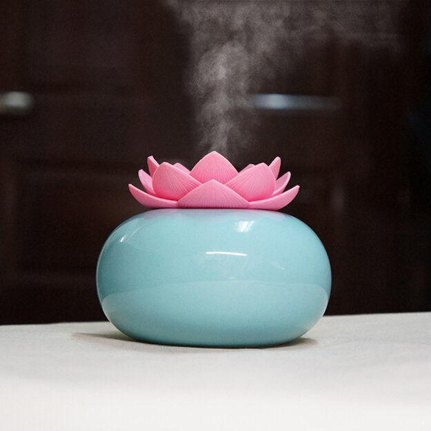 Calming Electric Aroma Oil Diffuser Light