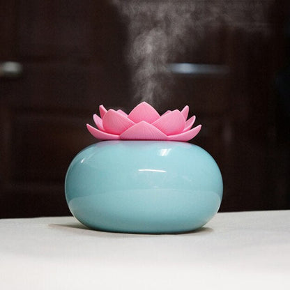 Calming Electric Aroma Oil Diffuser Light