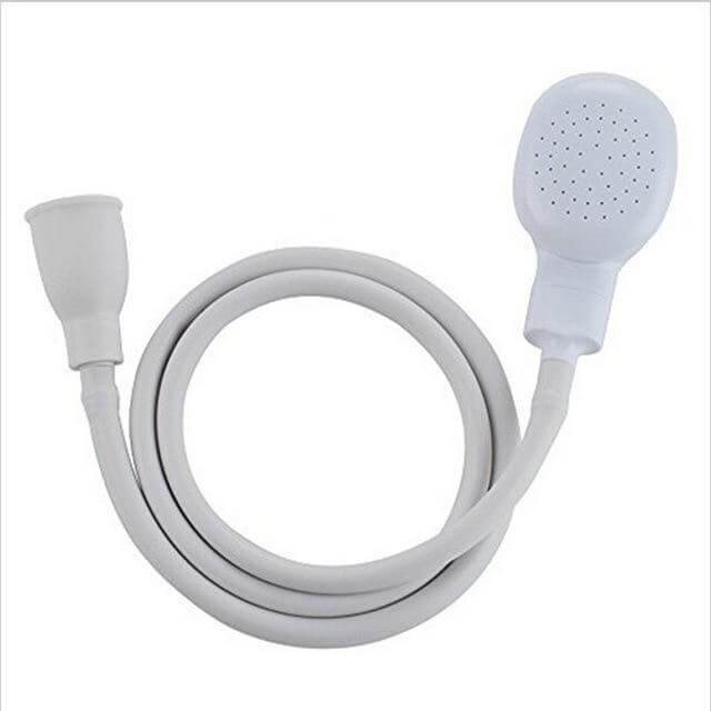 Adjustable Shower Head with Extra Long Hose and Shower Spray - Luxicro