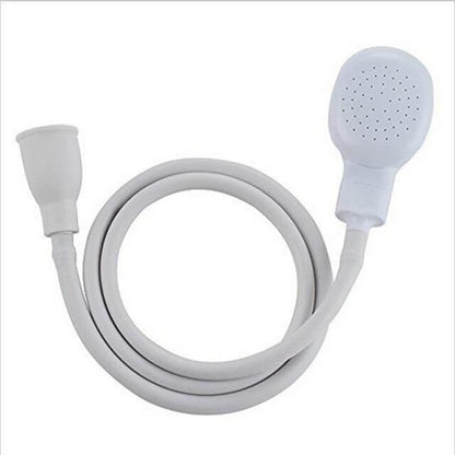 Adjustable Shower Head with Extra Long Hose and Massager - Luxicro
