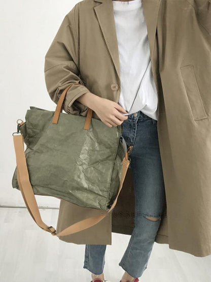 Reusable Natural Kraft Shopping Bag - Luxicro