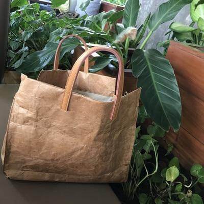 Reusable Natural Kraft Shopping Bag