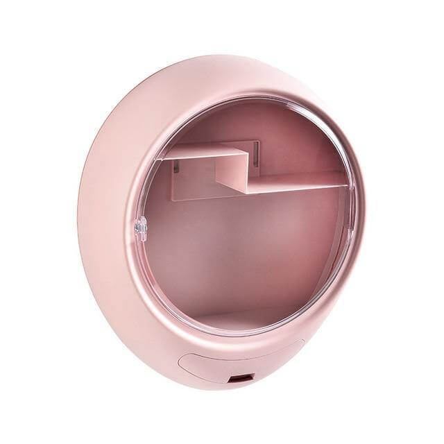 Compact Bathroom Wall Mounted Makeup Shelf