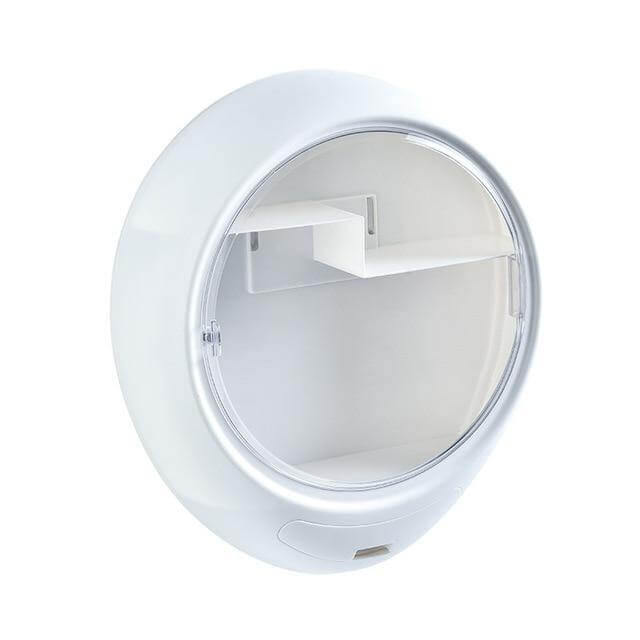 Compact Bathroom Wall Mounted Makeup Shelf