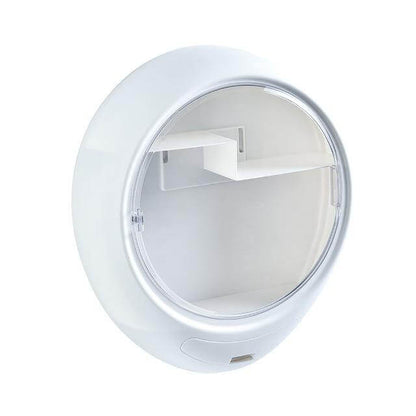 Compact Bathroom Wall Mounted Makeup Shelf