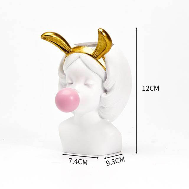 Decorative Nordic Lady Ceramic Vase