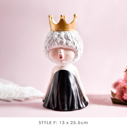 Beautiful Lady Statue Home Decor