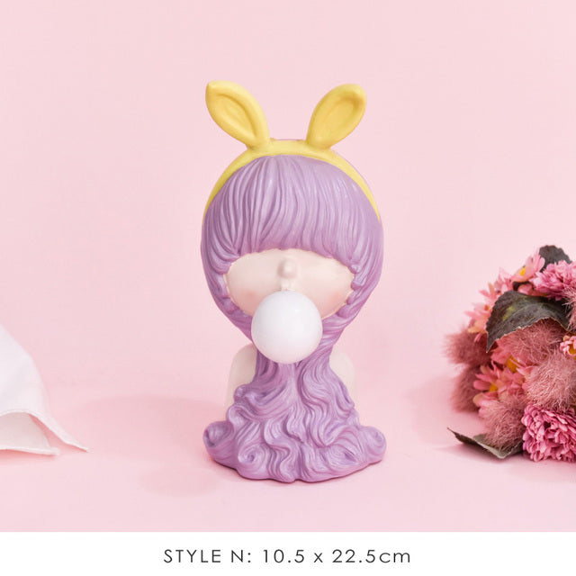 Beautiful Lady Statue Home Decor