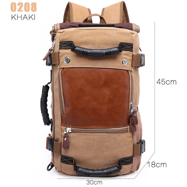 Practical Men's Large Duffel Bag - Luxicro
