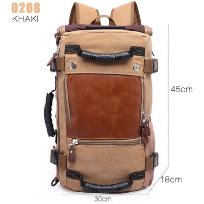 Practical Men's Large Duffel Bag - Luxicro