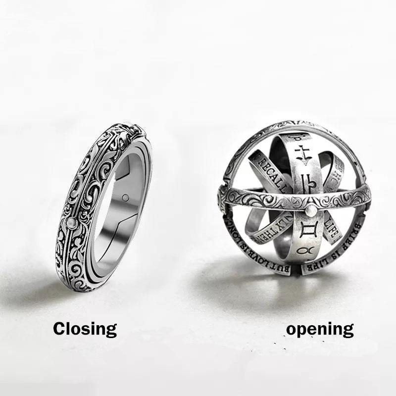 Cosmic Starry Sky Statement Ring - Luxicro