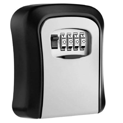 Safe Weatherproof Key Lock Box with 4 Digit Code