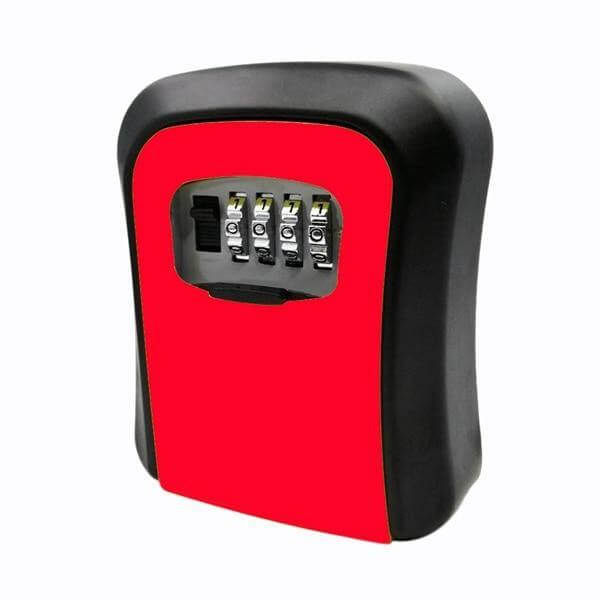 Safe Weatherproof Key Lock Box with 4 Digit Code