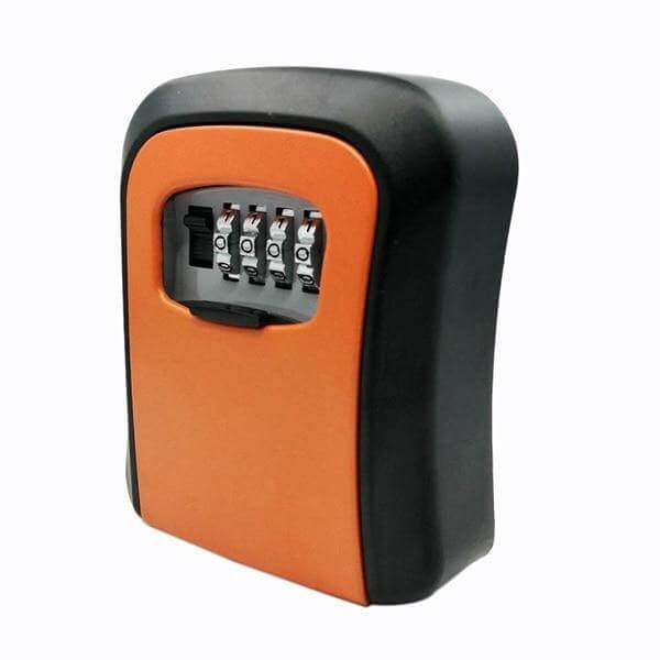 Safe Weatherproof Key Lock Box with 4 Digit Code