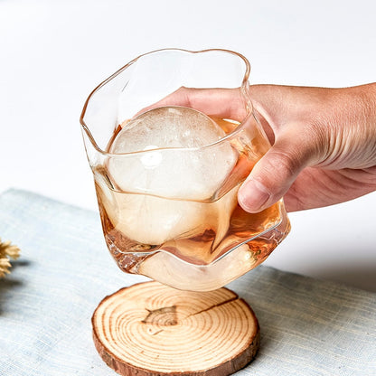 Unique Pattern Whiskey Glass Set