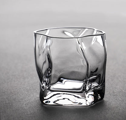 Unique Pattern Whiskey Glass Set