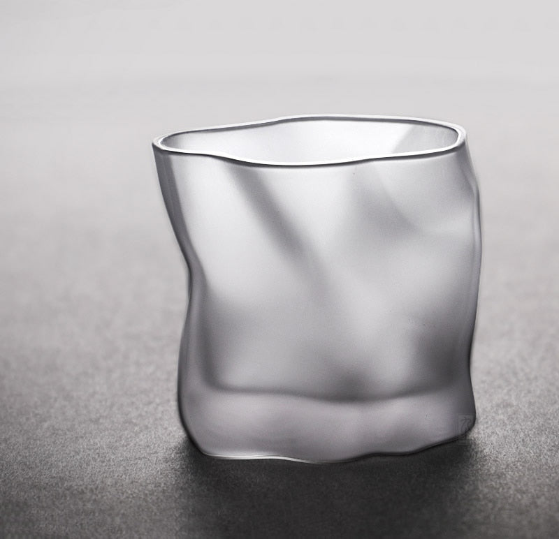 Unique Pattern Whiskey Glass Set