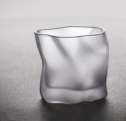 Unique Pattern Whiskey Glass Set