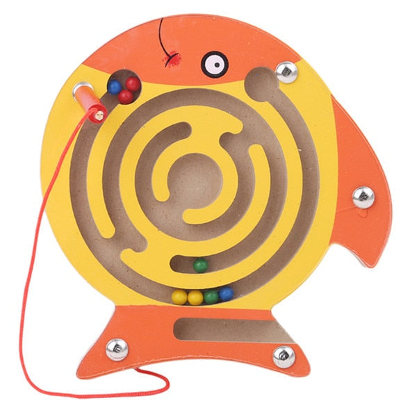 Colorful Interactive Maze Puzzle Game
