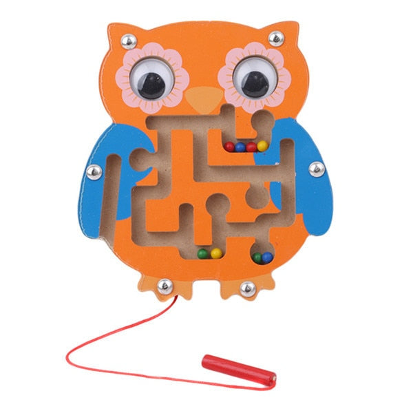 Colorful Interactive Maze Puzzle Game - Luxicro