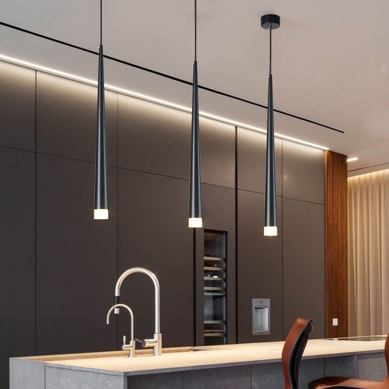 Elegant Glass LED Ceiling Lamp - Luxicro