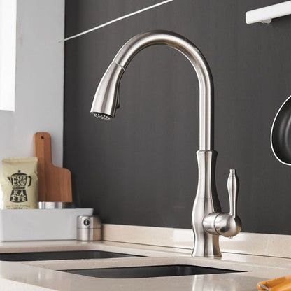 High-Quality Extendable Kitchen Sink Faucet - Luxicro