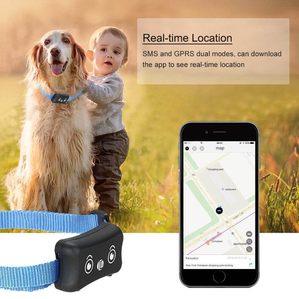 Waterproof Pet GPS Tracking Collar - Luxicro